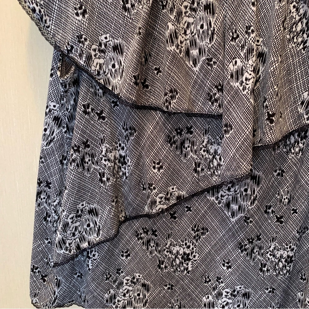 Cato Plus Size Ruffle Bib Flutter Sleeve Blouse T… - image 4